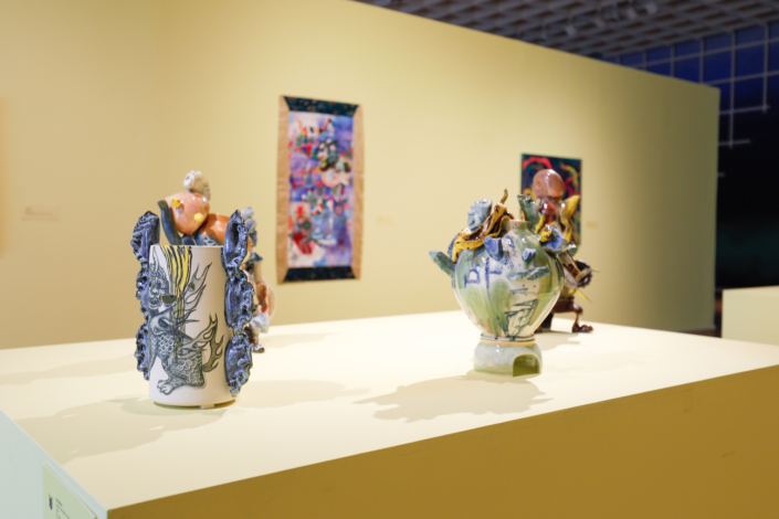 Jiha Moon’s work in the 11th Annual Florida Prize in Contemporary Art at the Orlando Museum of Art. ©2025, Orlando Museum of Art.