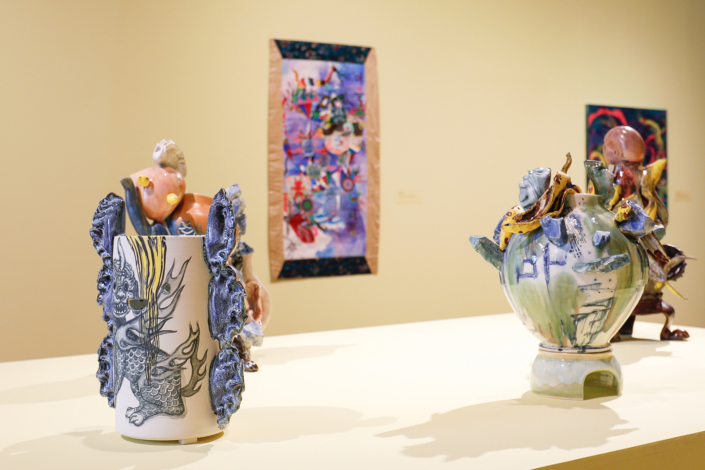 Jiha Moon’s work in the 11th Annual Florida Prize in Contemporary Art at the Orlando Museum of Art. ©2025, Orlando Museum of Art.