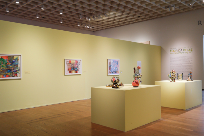 Jiha Moon’s work in the 11th Annual Florida Prize in Contemporary Art at the Orlando Museum of Art. ©2025, Orlando Museum of Art.