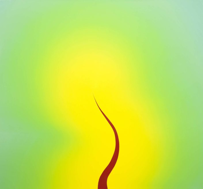 2018, Chinatown Aura, 70 x 76, oil on canvas