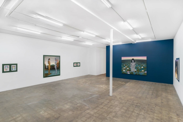 Nadia Waheed: I climb, I backtrack, I float, installation view. Photography by Zachary Balber.