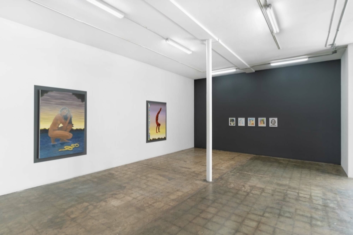 Nadia Waheed: I climb, I backtrack, I float, installation view. Photography by Zachary Balber.