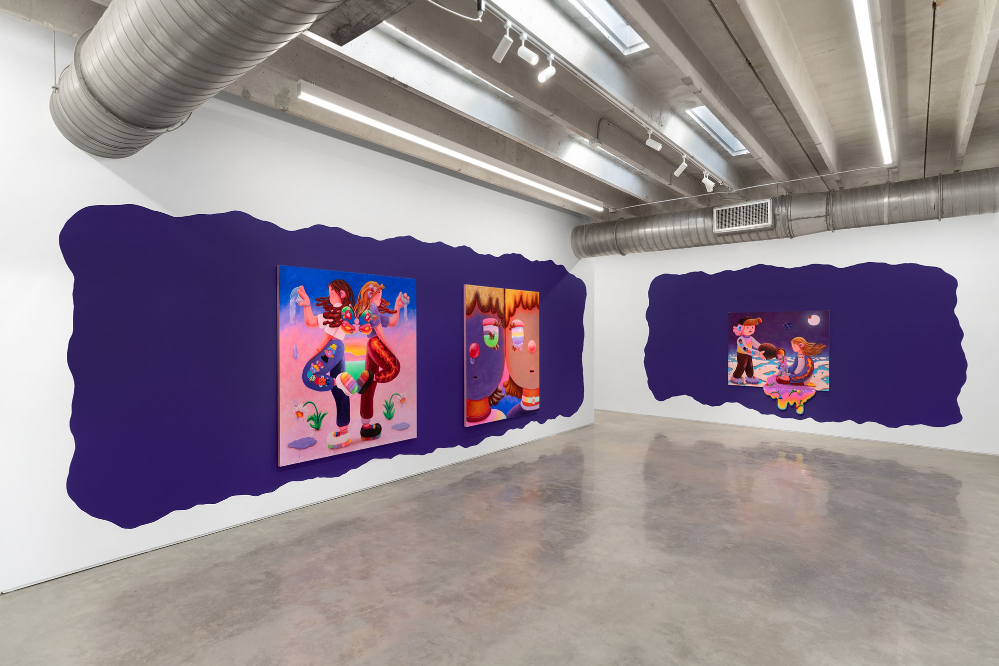 Super Future Kid Moonrise Sisters Mindy Solomon Gallery