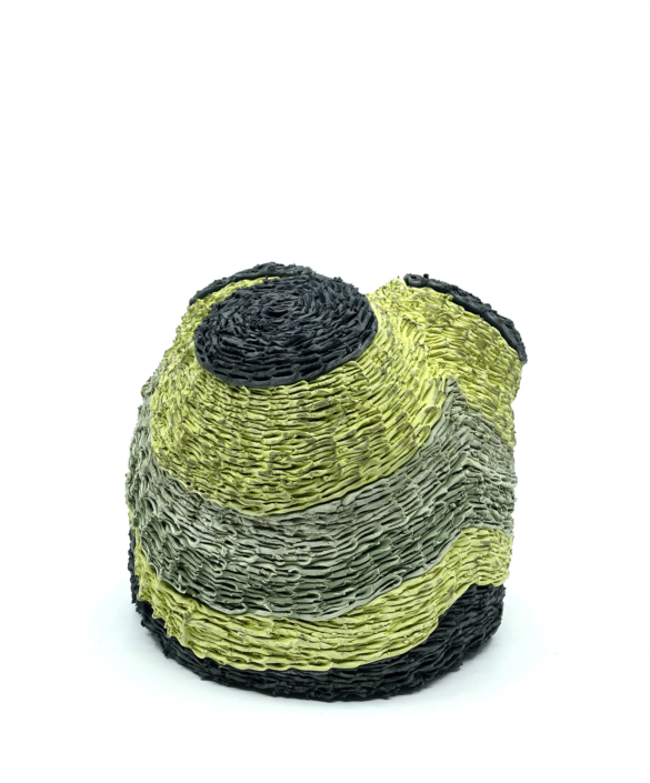 Donté Hayes, Pasture, 2025, Colored porcelain, 5.75″ x 6″ x 6″