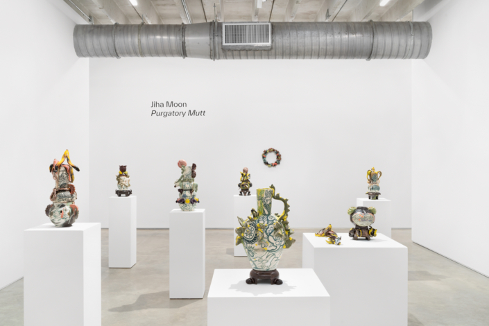 Jiha Moon: Purgatory Mutt, Installation View. Photography by Zachary Balber.