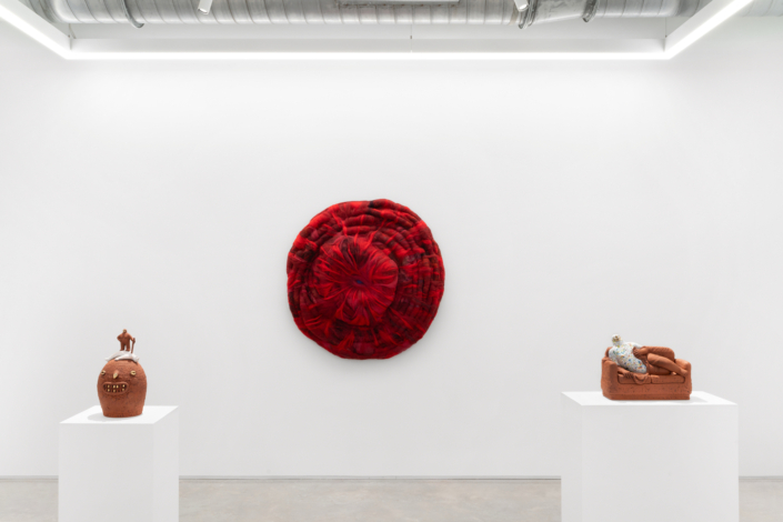 Natalia Arbelaez and Daniela Gomez Paz: Cuerpos cósmicos, between the earth and the skies / entre los cielos y la tierra Installation View. Photography by Zachary Balber.