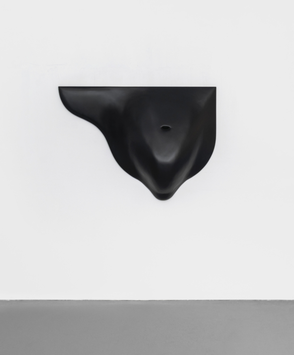 Christine Rebhuhn, Swell, 2026, Carved wood, paint, 42″ x 60″ x 14″