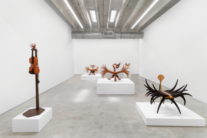 Minkyu Lee: Instinct, Installation View. Photography by Zachary Balber.