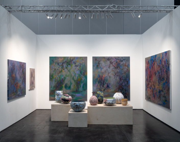 Untitled Art Houston, Booth, E22, Installation view, Photo by Timothy Johnson