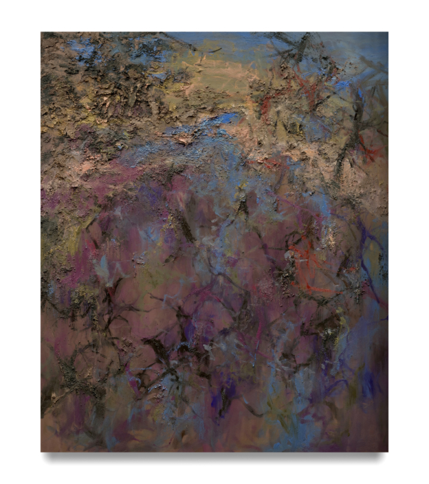 Sean McGaughey, Dependent Origination, 2026, Oil on canvas, 50″ x 60″