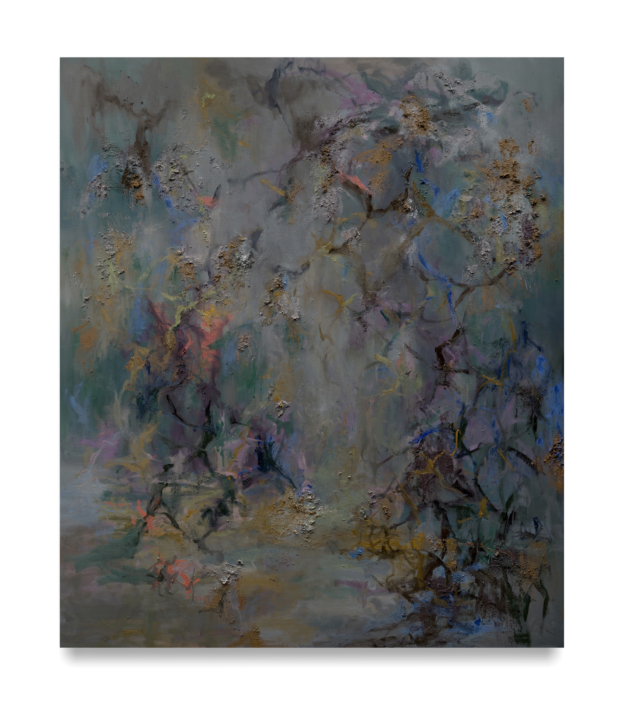 Sean McGaughey, Garden of Peace, 2026, Oil on canvas, 84″ x 72″