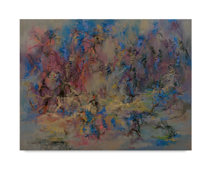 Sean McGaughey, Delightful/Waterfall, 2026, Oil on canvas, 72″ x 96″